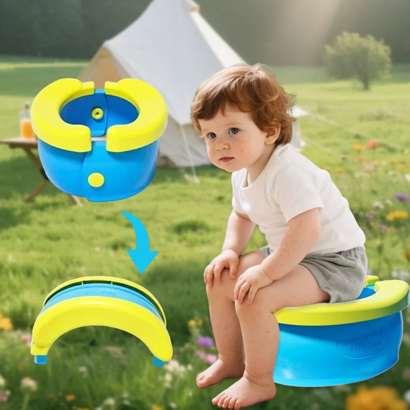 Toddler Potty Training Seat - Siège de toilette pliable pour enfants,