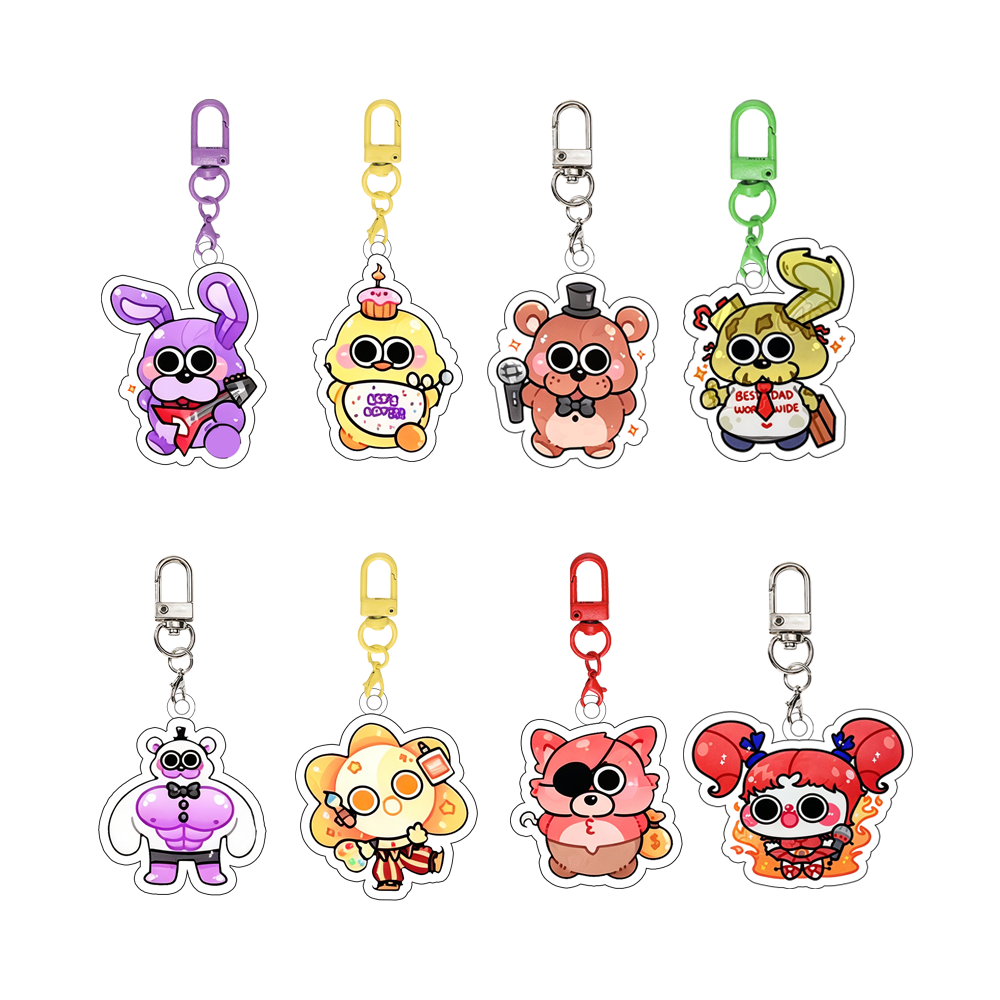 Baby Products Gift - Porte-clés en acrylique pour le jeu