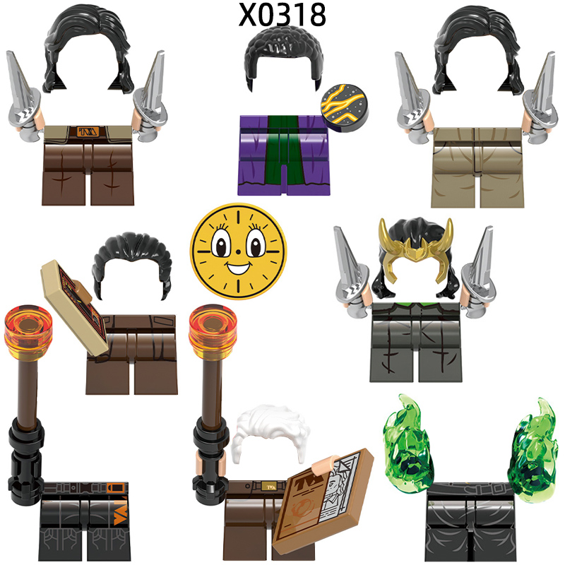 Lego Set Creator - Figurines d'action en blocs de construction