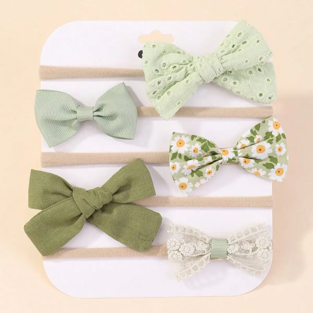 Baby Products Gift - 5 pièces/ensemble bébé bandeau élastique nouveau-né