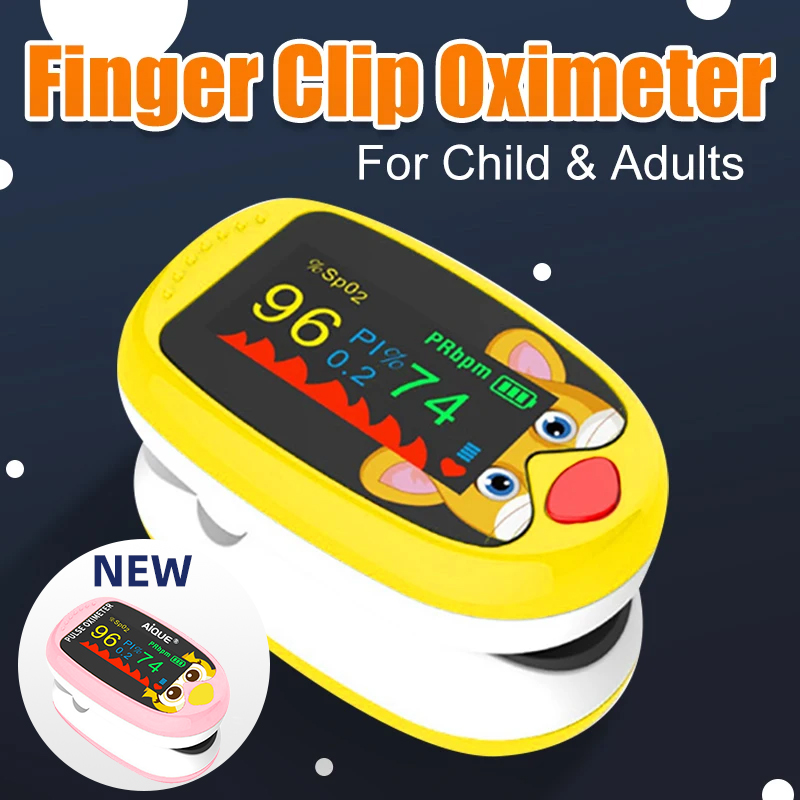 Baby Monitor Sensor - Oxymètre de pouls de doigt Rechargeable