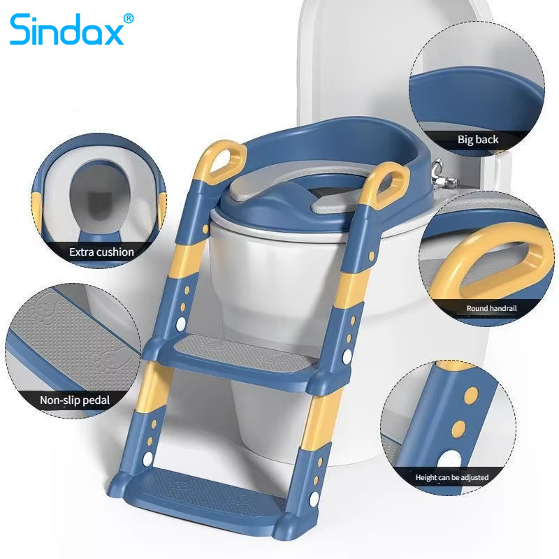 Toddler Potty Training Seat - Tabouret de pied pliable pour enfants,