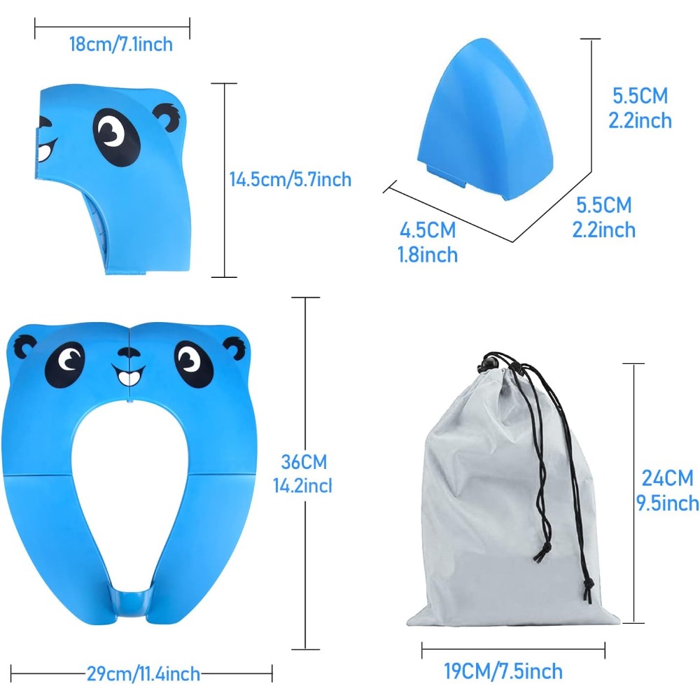 Siège de toilette pliable et p - Toddler Potty Training Seat avis et prix