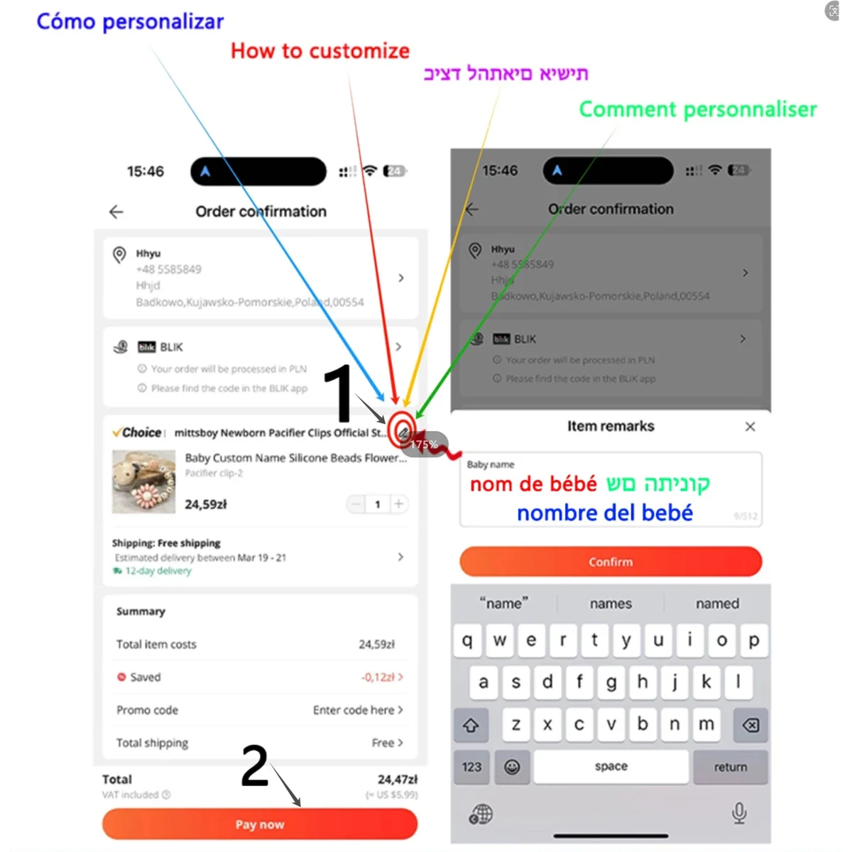 Chaîne de sucette en bois pour - Baby Products Gift avis et prix