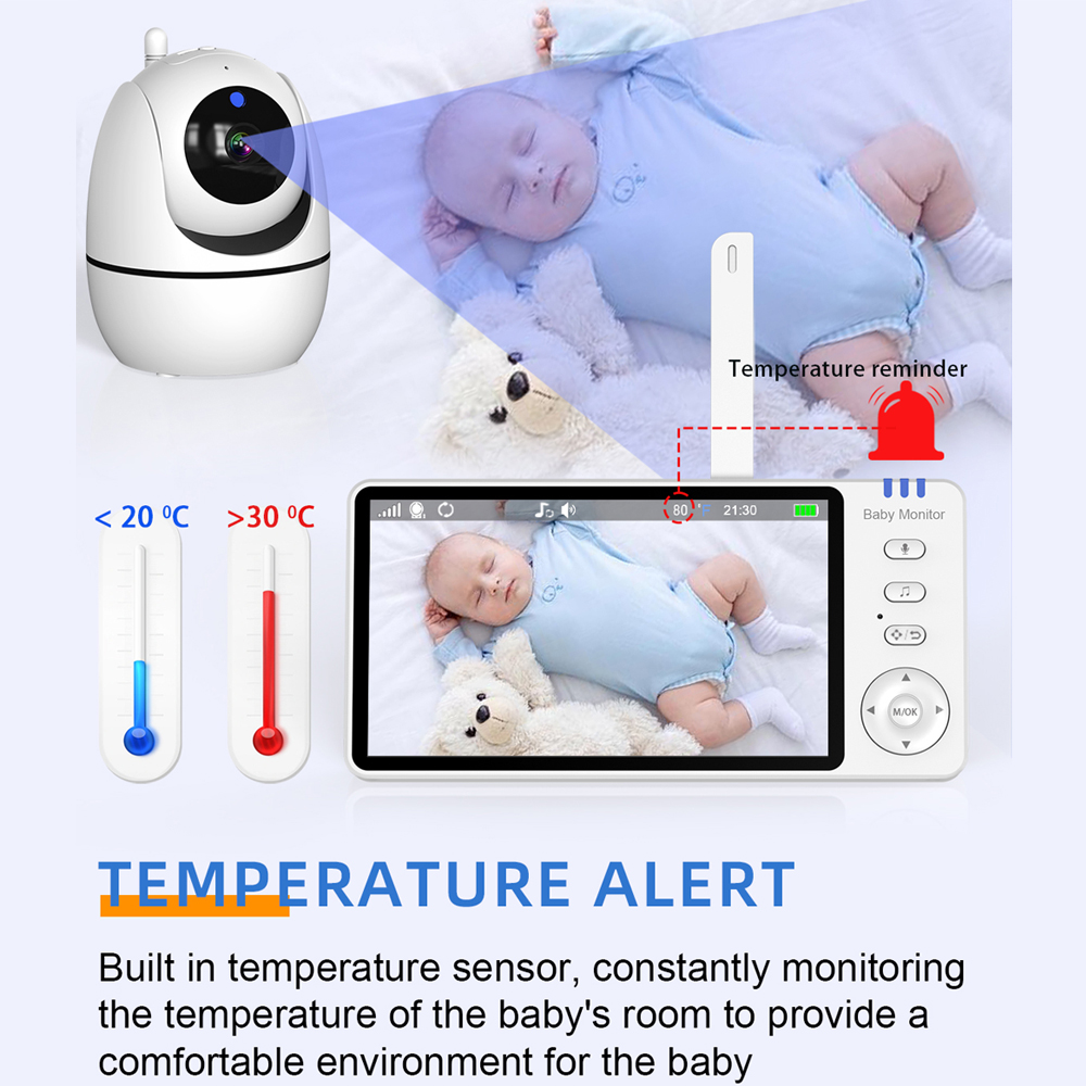 Moniteur vidéo pour bébé avec  - Baby Monitor Sensor avis et prix