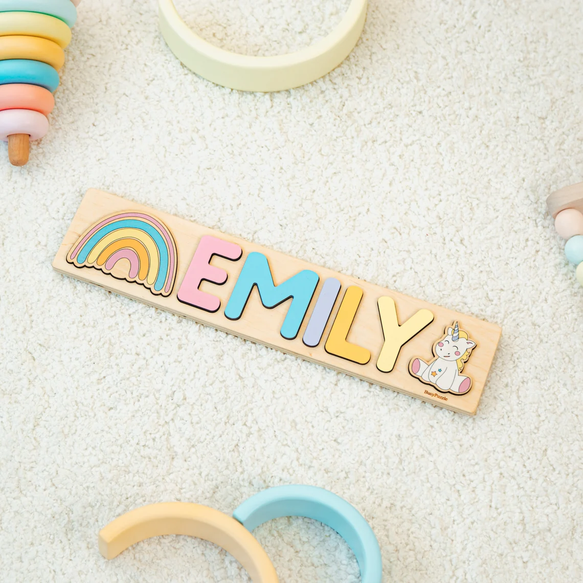 Puzzle de nom personnalisé ave - Baby Products Gift avis et prix