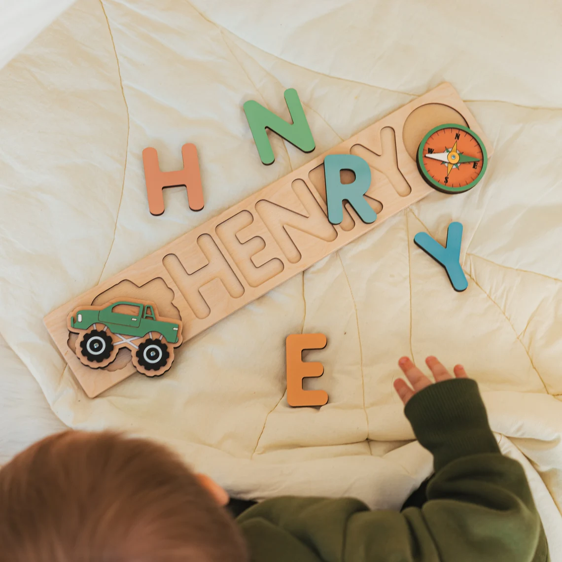 Puzzle de nom personnalisé ave - Baby Products Gift avis et prix