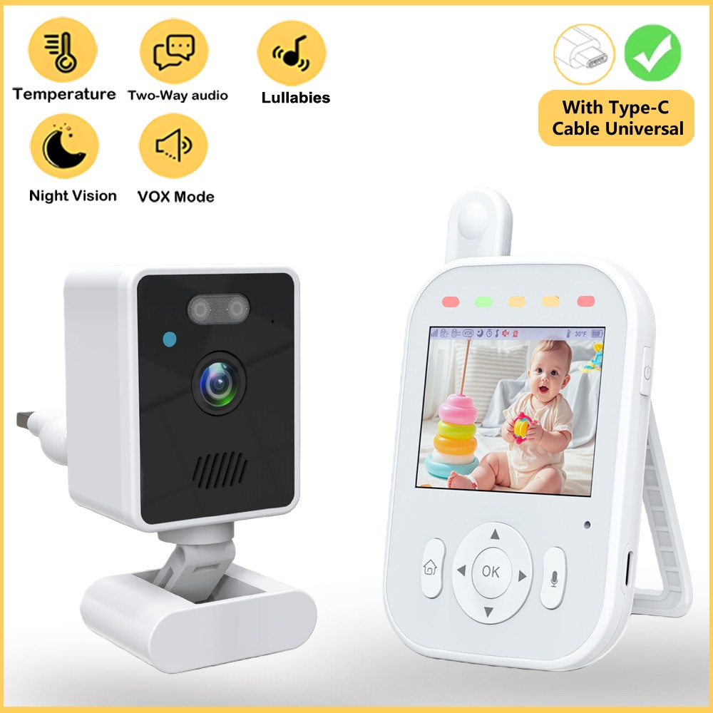 Moniteur Bébé Sans Fil Intérie - Baby Monitor Sensor avis et prix